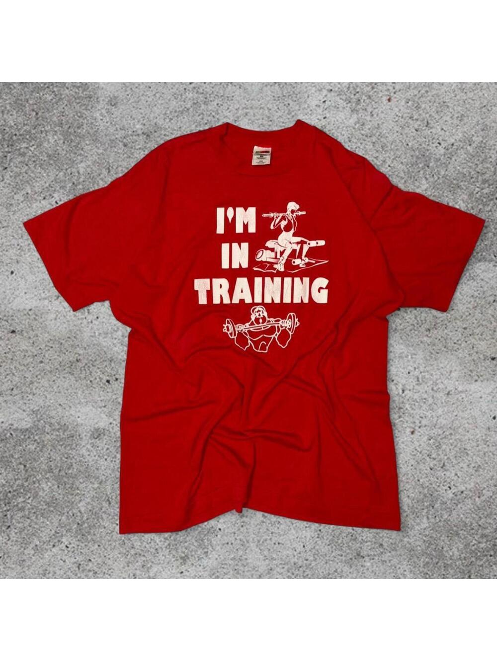 Vintage 90s Workout Gym Tshirt